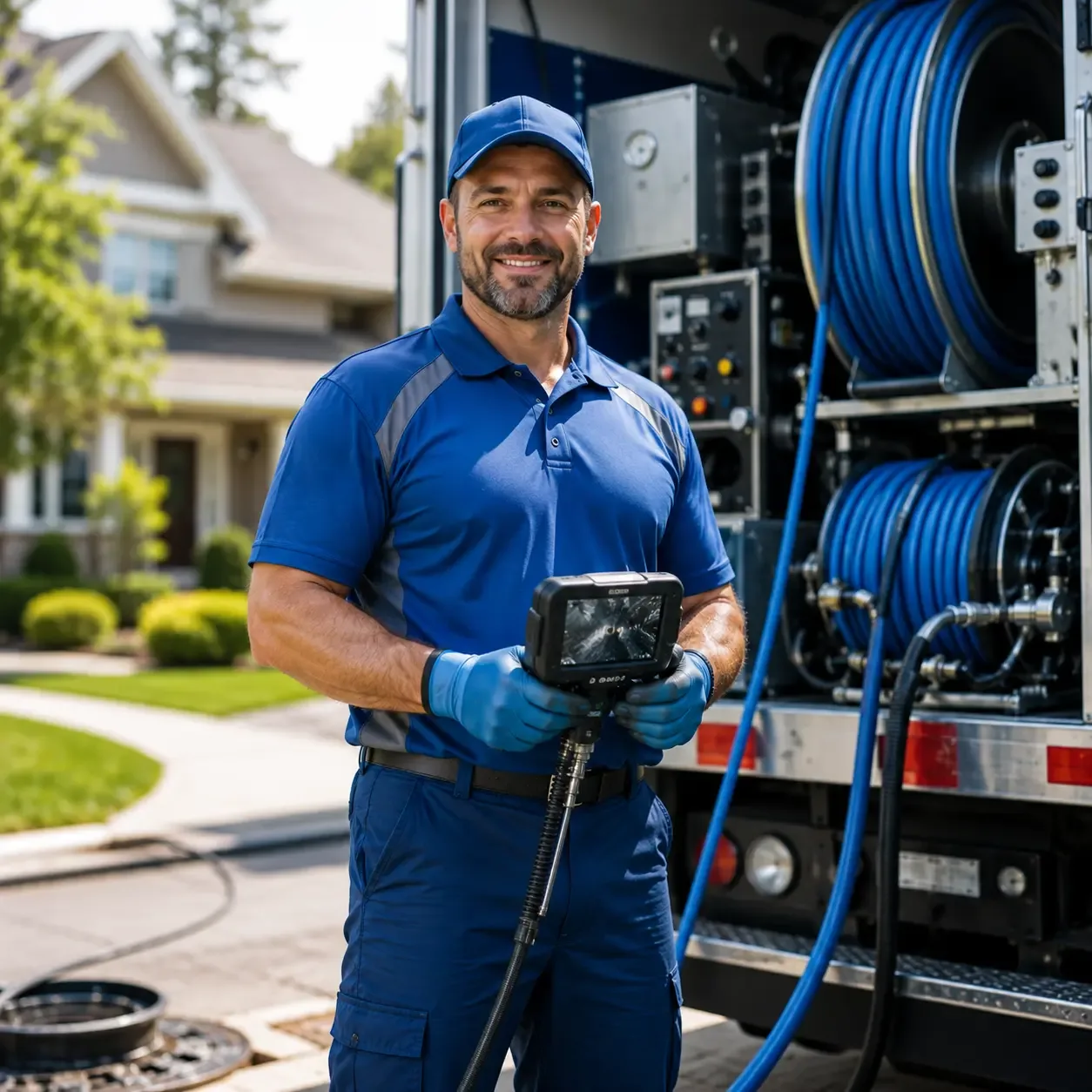 Local outdoor drain cleaning specialists in Protection, KS
